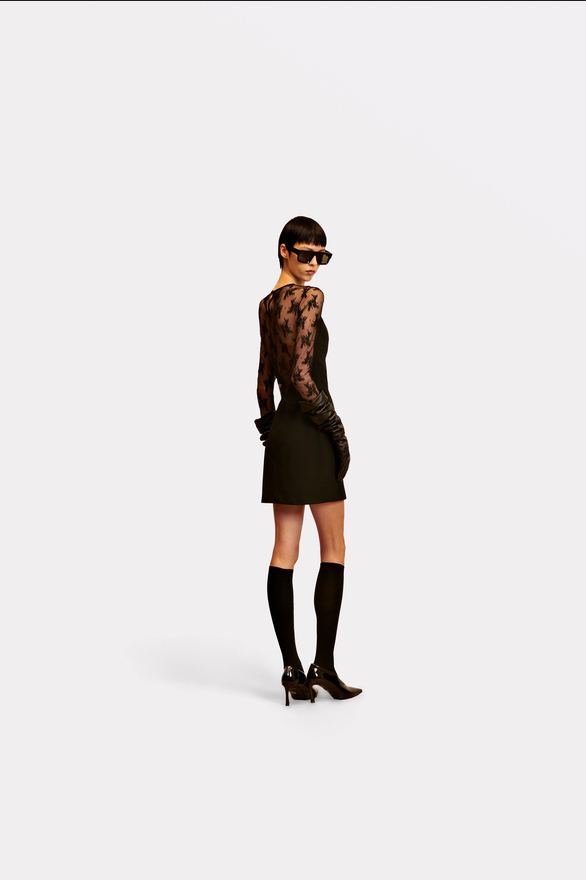Lace dress Bitta - back