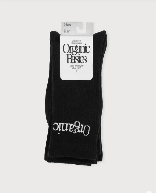 CREW LOGO CREW SOCKS 3-pack