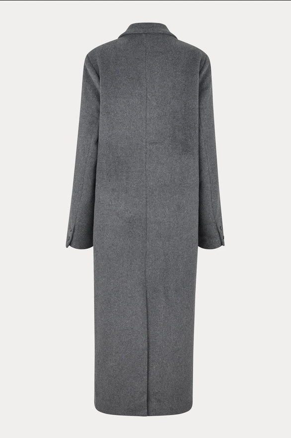 ELLIOT WOOL COAT DARK GREY