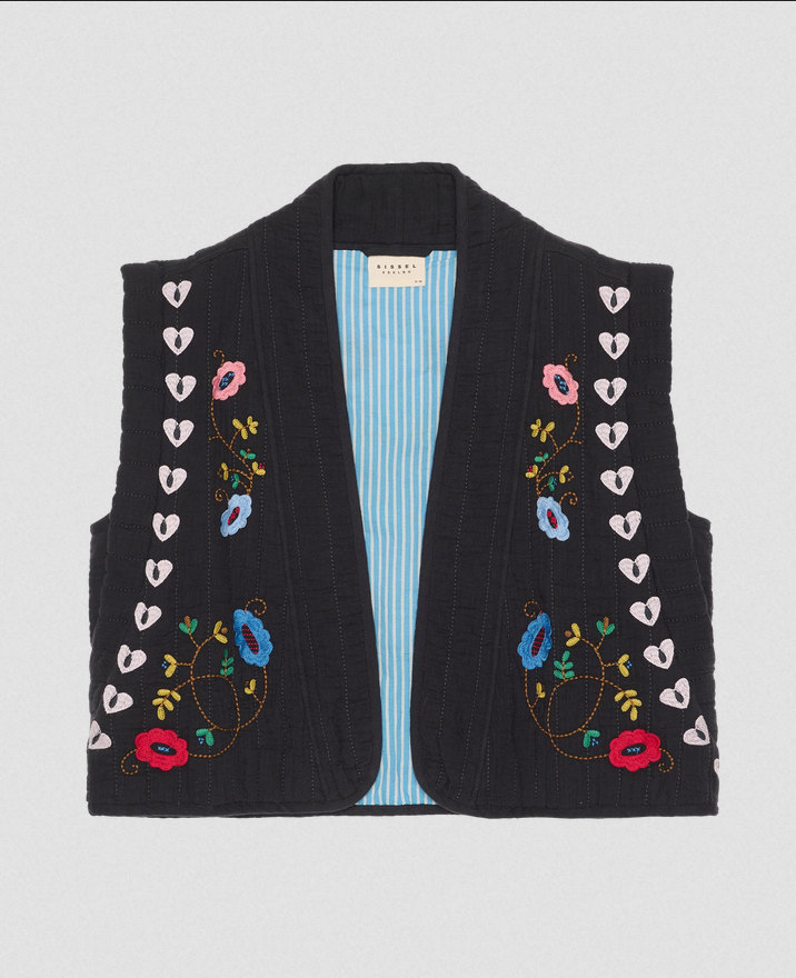 SISSEL EDELBO SAMIRA VEST - GILET SMANICATO