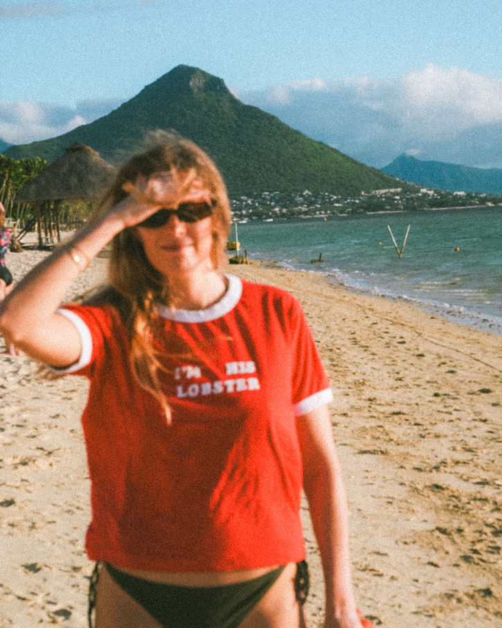 T-SHIRT HIS LOBSTER - RIBB