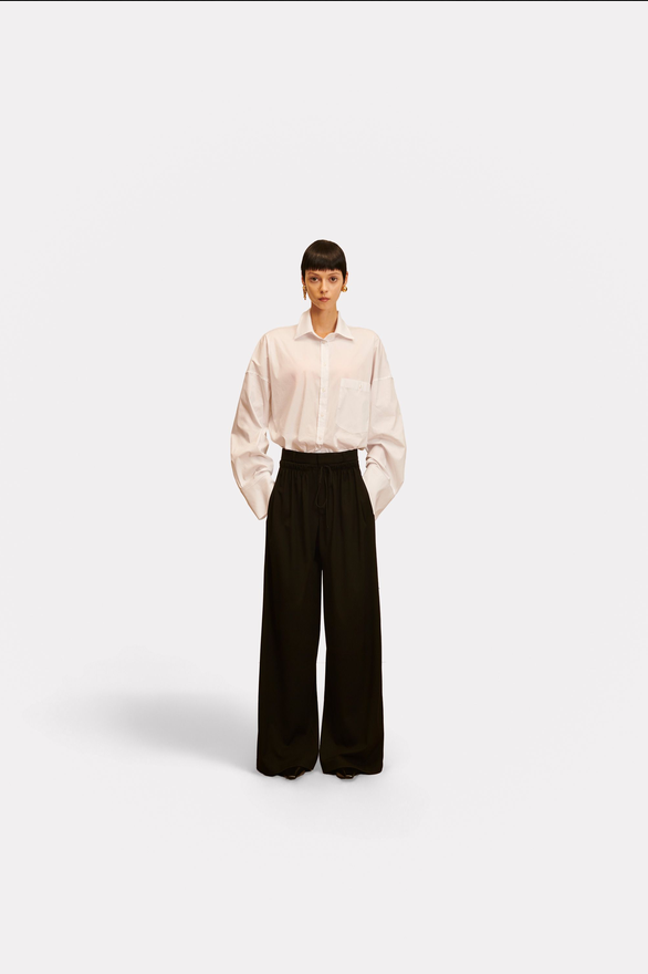 Pantalone Straight Tecla - black 