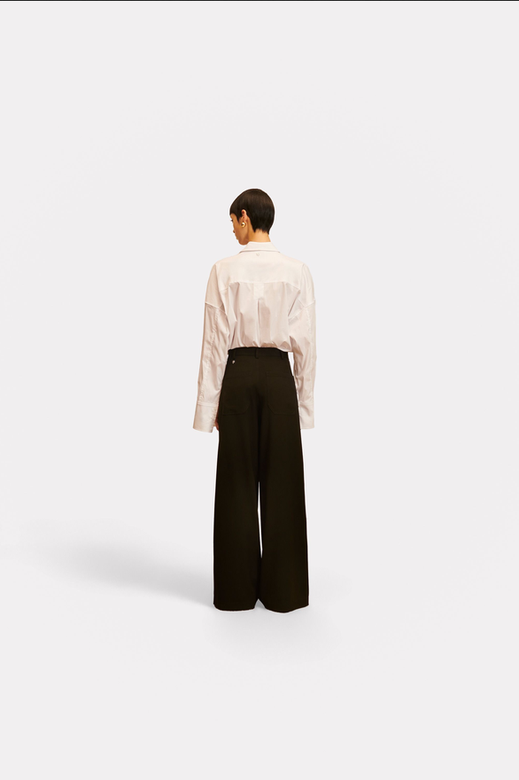 Pantalone Straight Tecla - black 