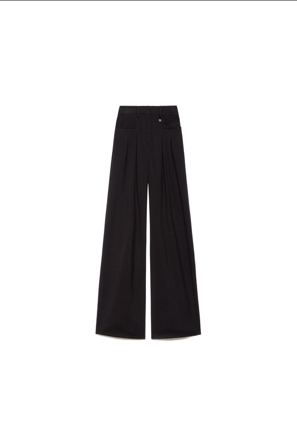 Pantalone Straight Tecla - black 