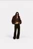 Fur Yvette Giacca bomber - choco