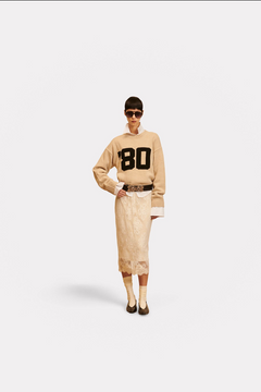 Midi skirt Vivi - milk 