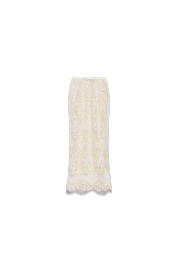 Midi skirt Vivi - milk 