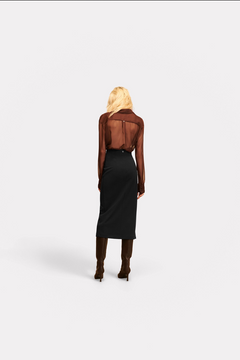 Midi skirt Tylo - black 
