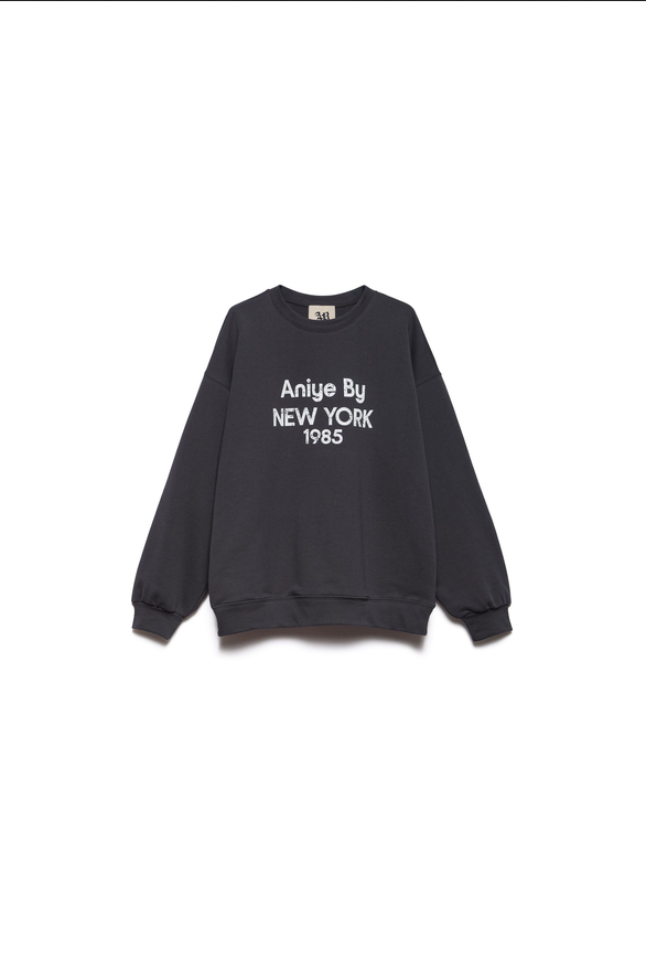 New York Sweat - Felpa girocollo Oversize - dark grey 