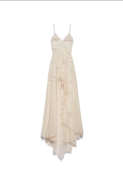Long Slip dress Noa - Almond 