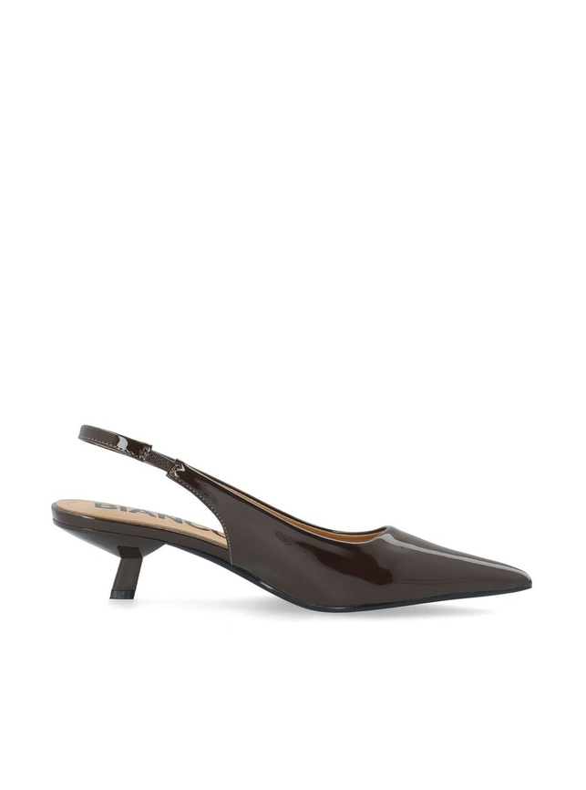 KITTEN HEEL SLLINGBACK PATENT 