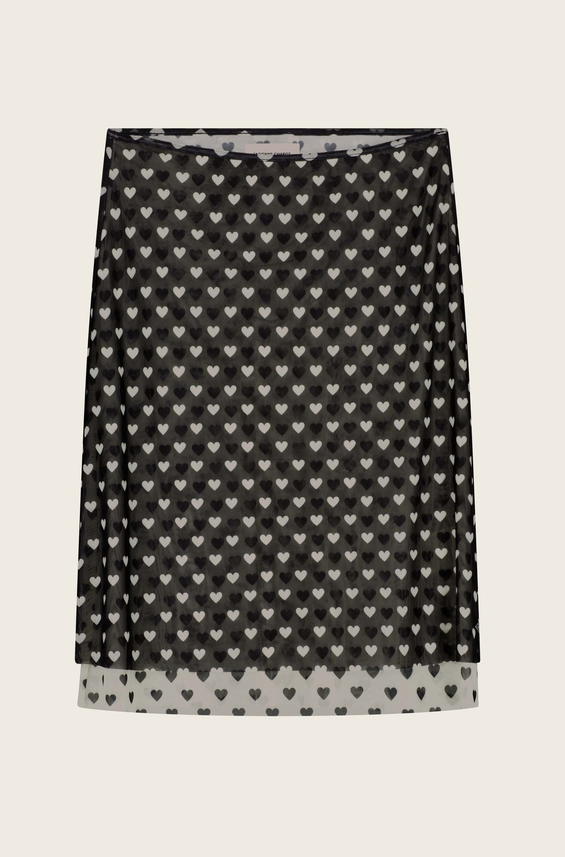 SKIRT ALL OVER HEARTS 