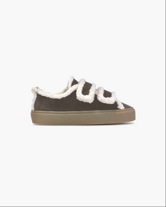SHEARLING LOW VELCRO 