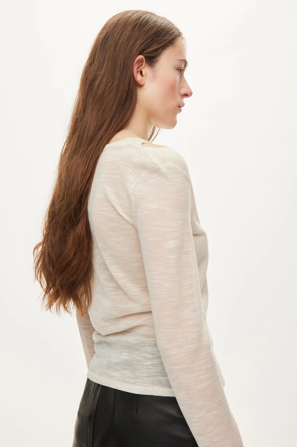 DRAMA KNIT BLOUSE 