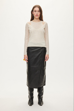 DRAMA KNIT BLOUSE 
