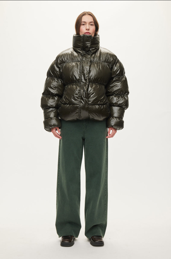 ACTIVE COLLAR JACKET DARK ARMY 