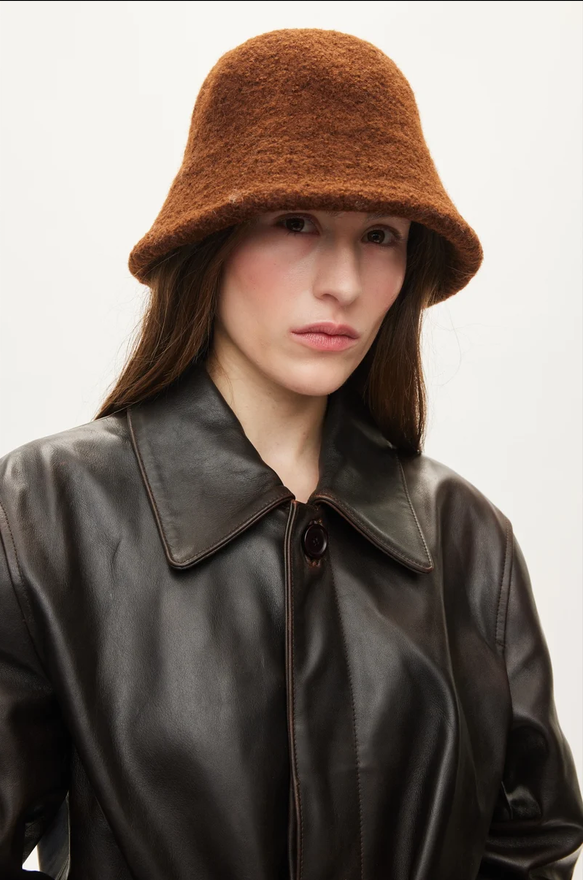 HAT BELL BROWN 