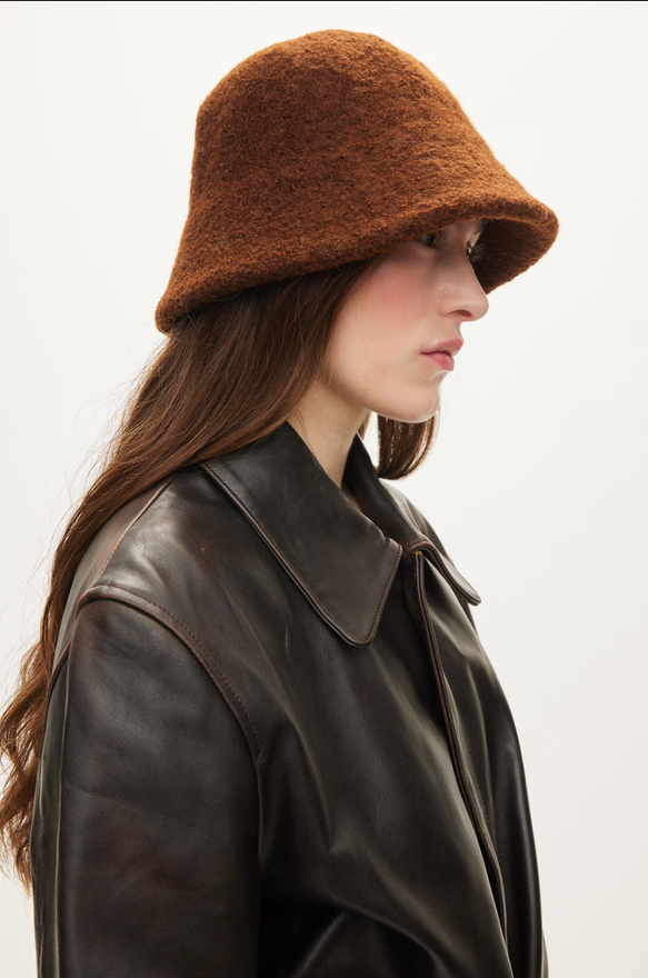 HAT BELL BROWN 