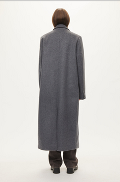 ELLIOT WOOL COAT DARK GREY 