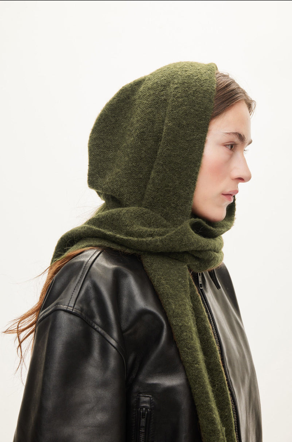 HOOD SCARF DARK ARMY 