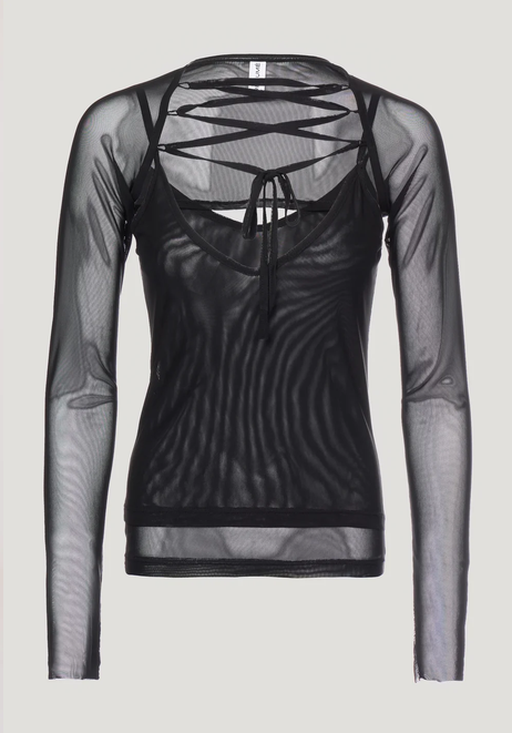 OLERIA RS BLOUSE BLACK 