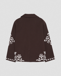 BLAZER MARGARET DARK PLUM 