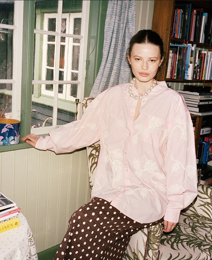 ROSE SHIRT SOFT ROSE 