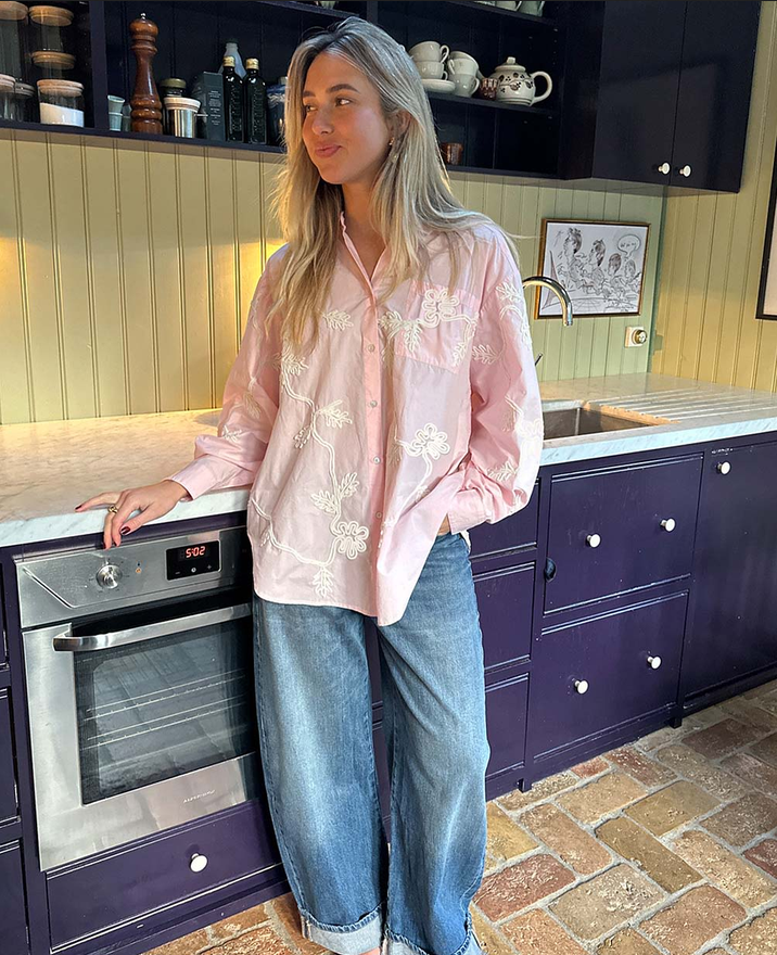 ROSE SHIRT SOFT ROSE 