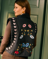 SISSEL EDELBO SAMIRA VEST - GILET SMANICATO 