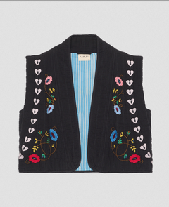 SISSEL EDELBO SAMIRA VEST - GILET SMANICATO 
