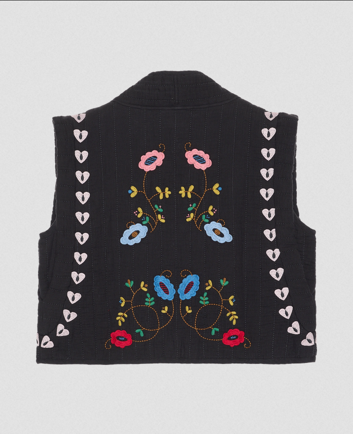 SISSEL EDELBO SAMIRA VEST - GILET SMANICATO 
