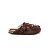 SABOT CARIBE SUEDE BROWN 