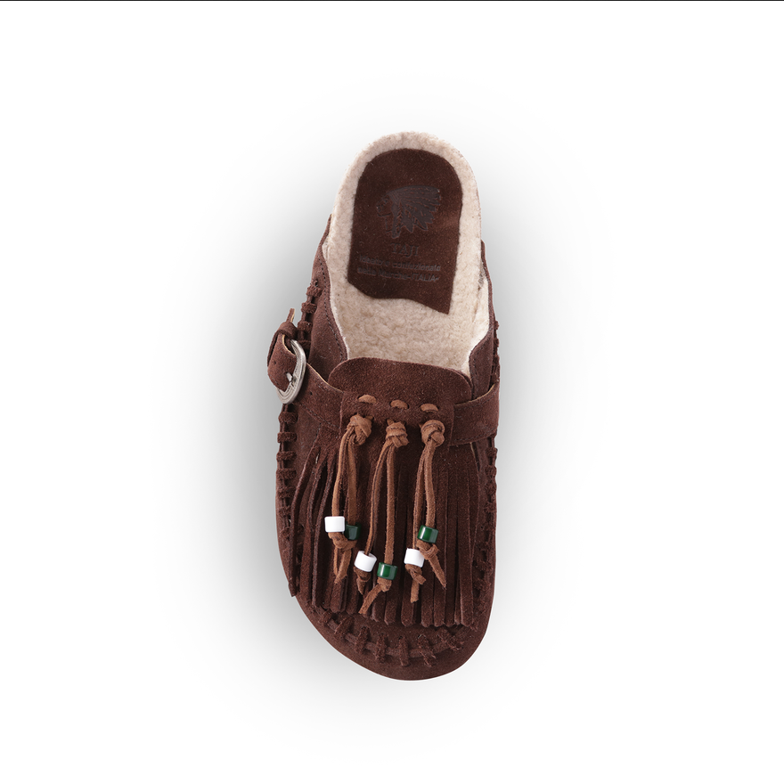SABOT CARIBE SUEDE BROWN 