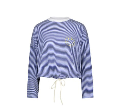 STRIPED STRING TEE 