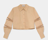 MUNA SAND CUT-OUT SHIRT 