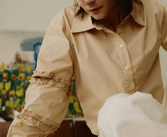 MUNA SAND CUT-OUT SHIRT 