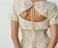 VAIANA ECRU BLOUSE 