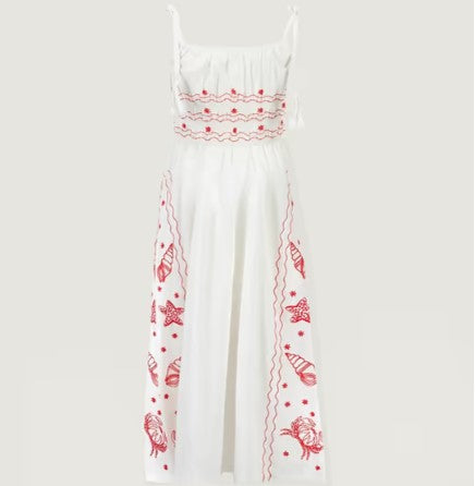 MANGINSHELLPOPLIN OFF WHITE Maison labiche