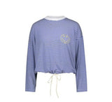 STRIPED STRING TEE 