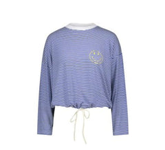 STRIPED STRING TEE 