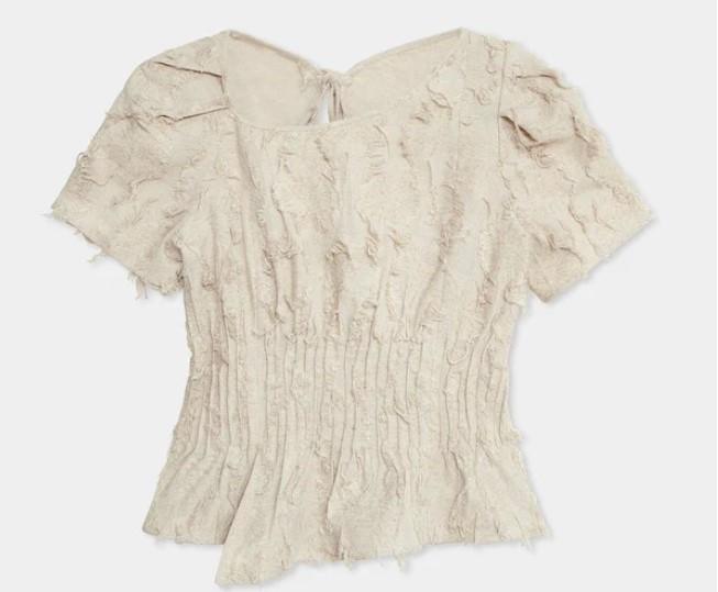 VAIANA ECRU BLOUSE 