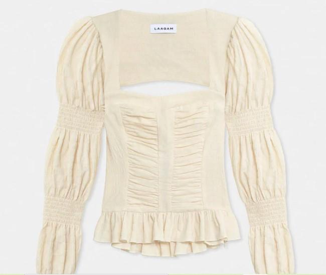 BLOUSE TEXTURED 