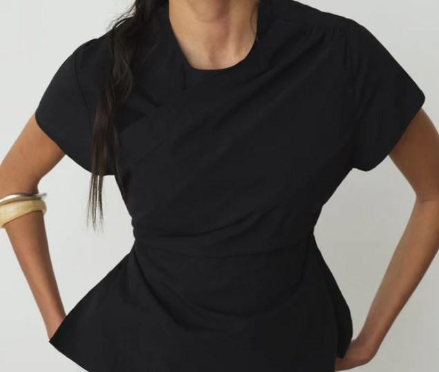 RAVEN BLOUSE ASYMMETRIC 