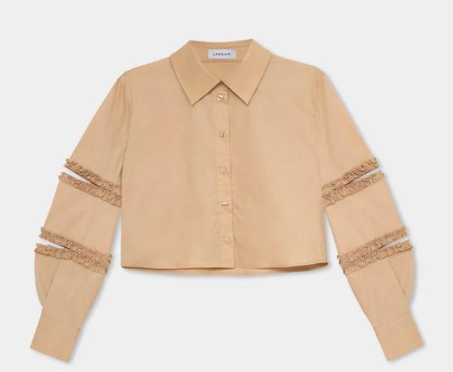 MUNA SAND CUT-OUT SHIRT 
