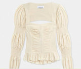 BLOUSE TEXTURED 