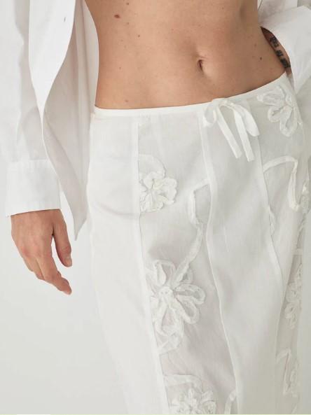 MIDI SKIRT LILA 