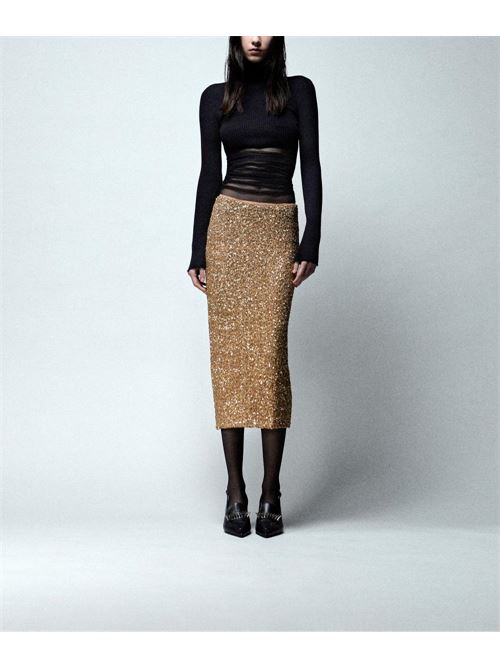 midi skirt lux