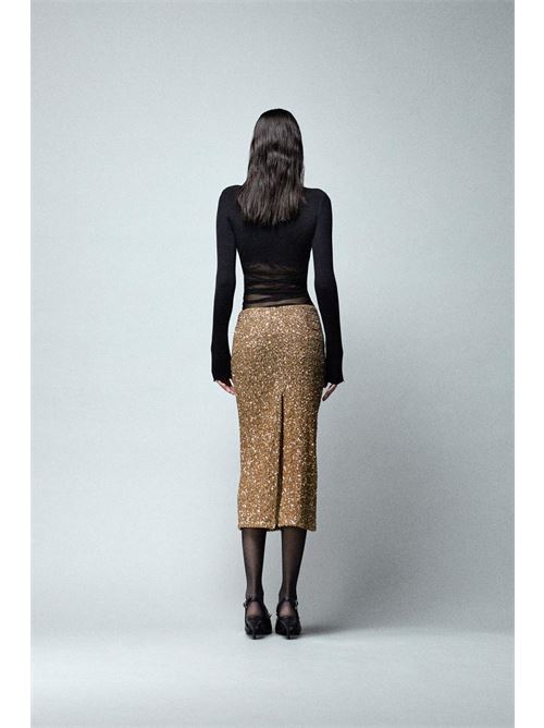 midi skirt lux