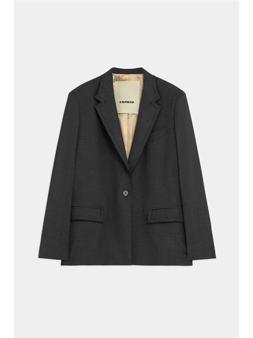 BLAZER STREIGHT WOOL