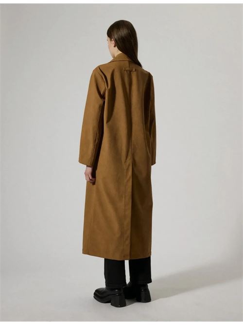 OLIVE COAT FAUX 